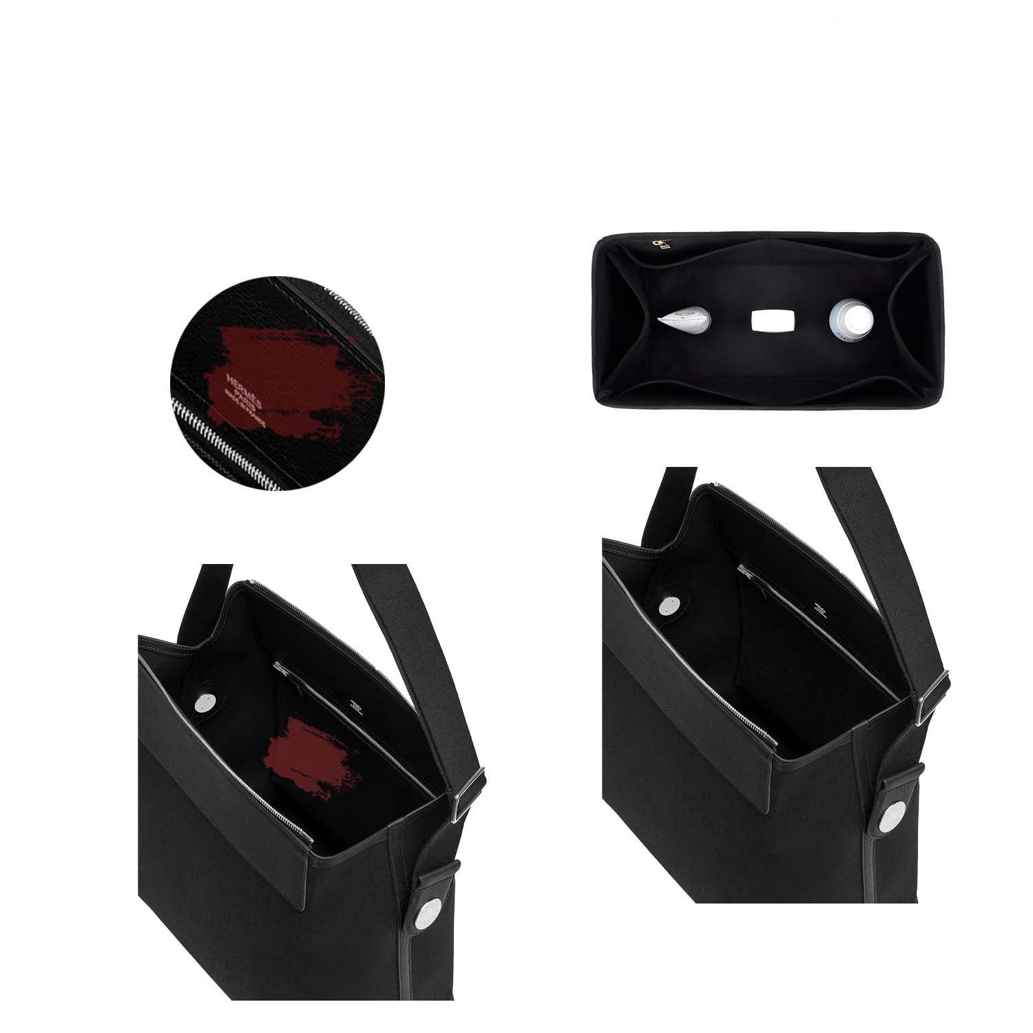 Premium Geldbörsen-Organizer für die Hermes R.M.S 12H Tasche – 7 Fächer, YKK-Reißverschluss product image 4