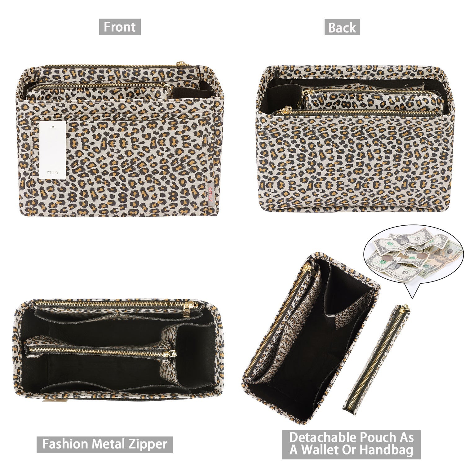 Organizer-Einlage für LV Speedy, Neverfull, Graceful, Tote – Filz-Taschenformer product image 45