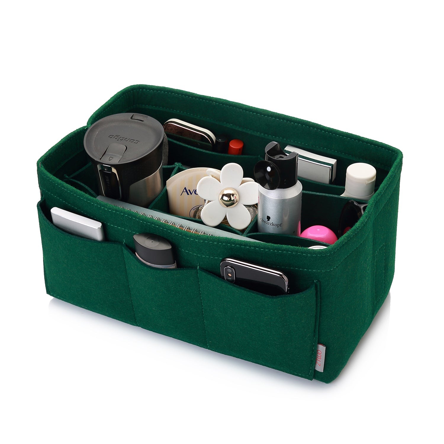 Filzeinlage-Beutelorganizer für Handtasche – Passt für LV Speedy 25 / 30 / 35 / 40, Neverfull MM / GM product image 73