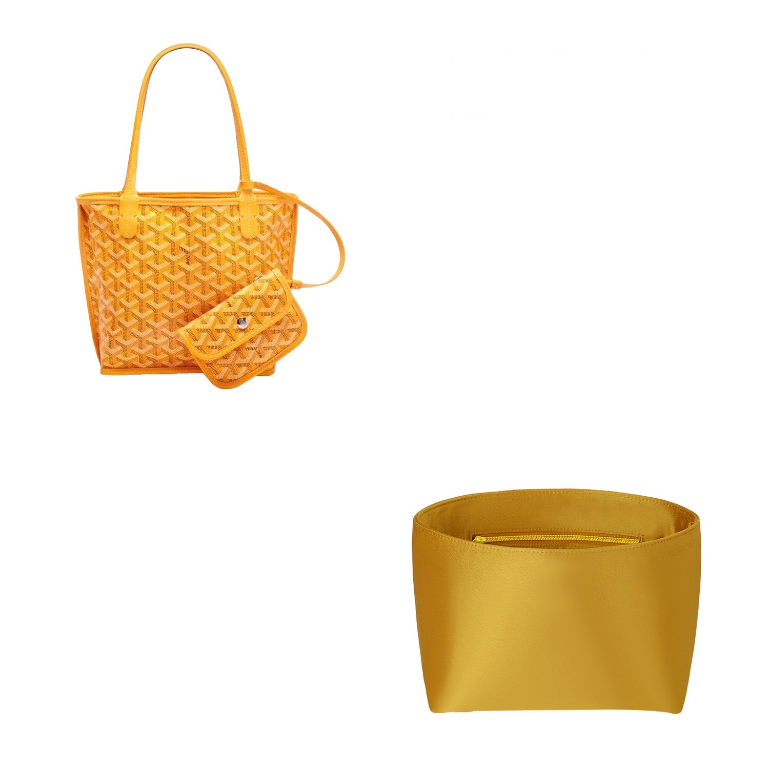 Seiden- und Satintaschenorganizer für Goyard Saint Louis PM / GM / Anjou Mini product image 9