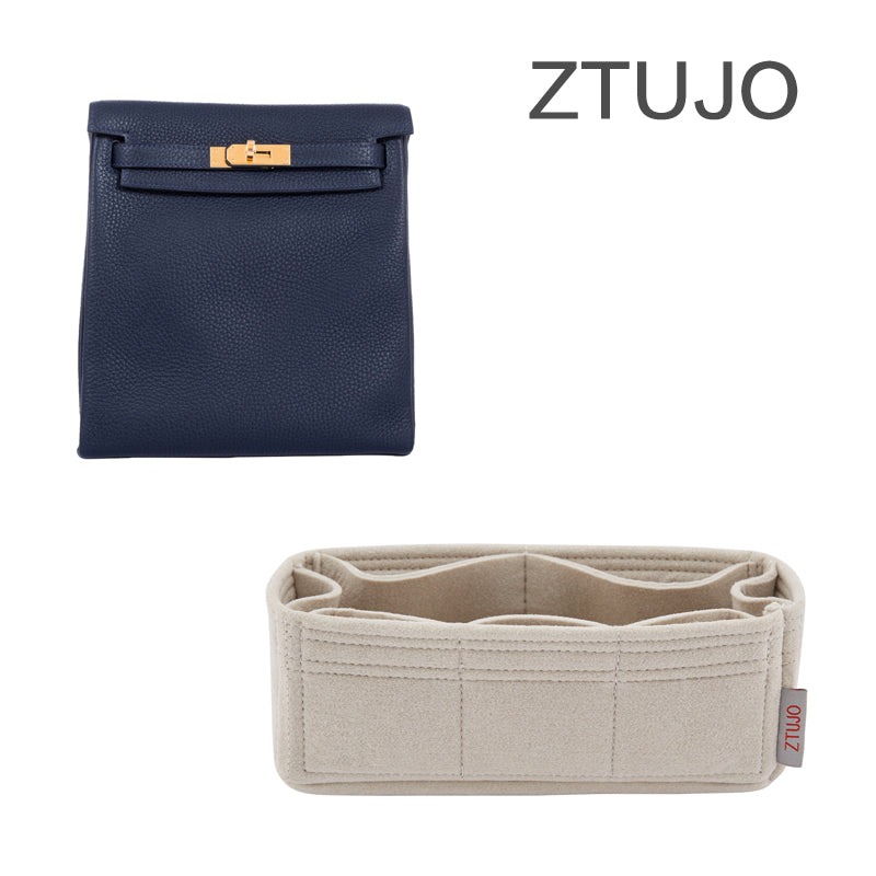 Taschenorganizer für Hermes Kelly Ado – 8 Fächer, ultraweicher Filz