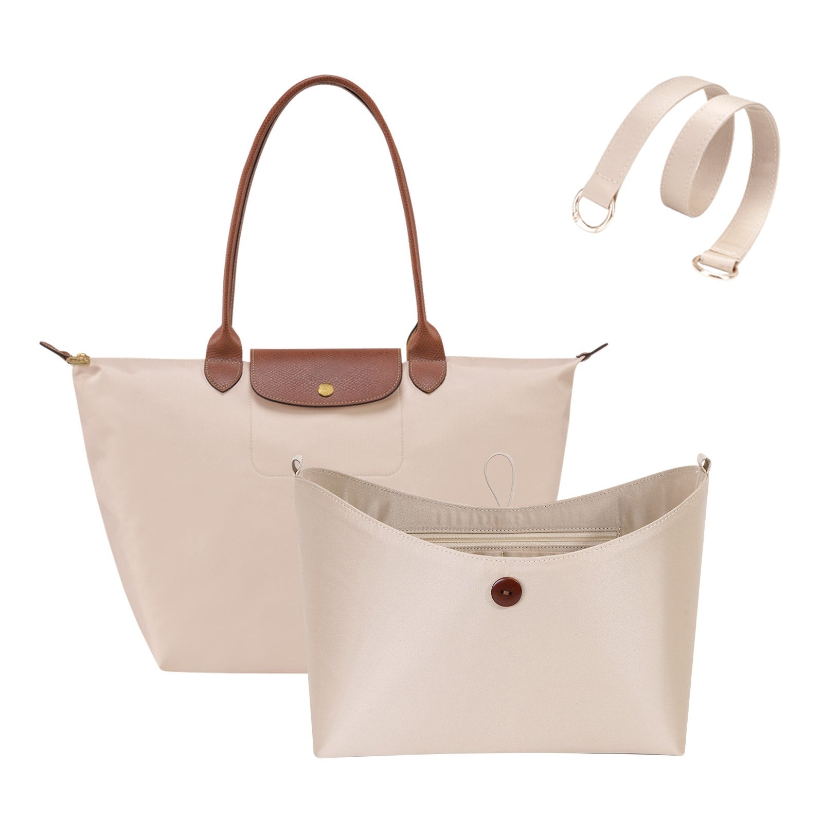 INNERBAG Taschenorganizer-Einsatz für LongChamp Le Pliage, Energy, Schultertasche, Top Handle, Xtra product image 2