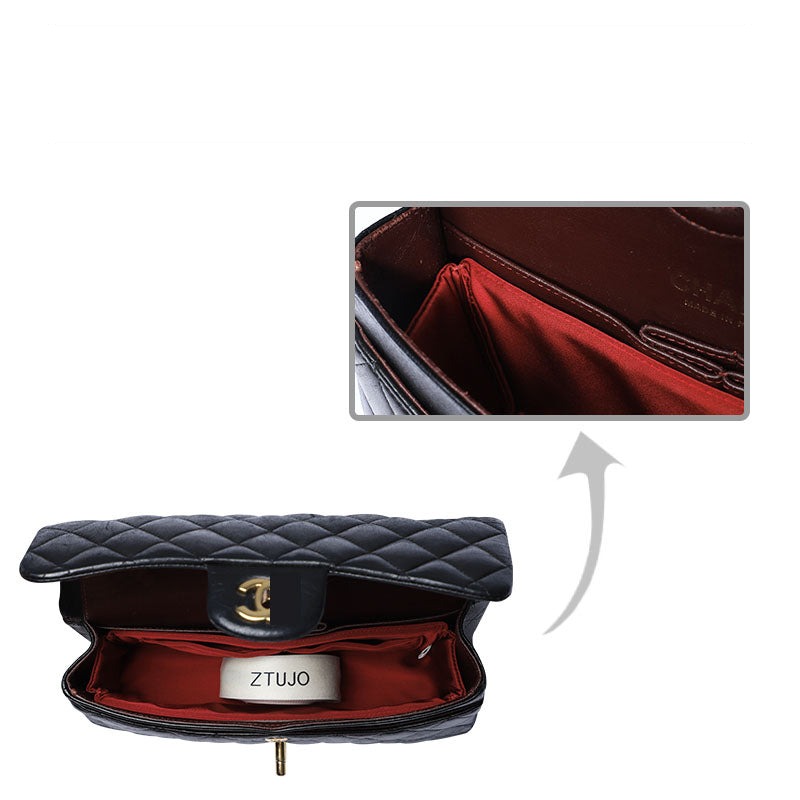 Seiden- & Satin-Purse-Organizer für Chanel CF Mini Square 17 cm / Mini / Small / Medium / Jumbo / Maxi product image 5