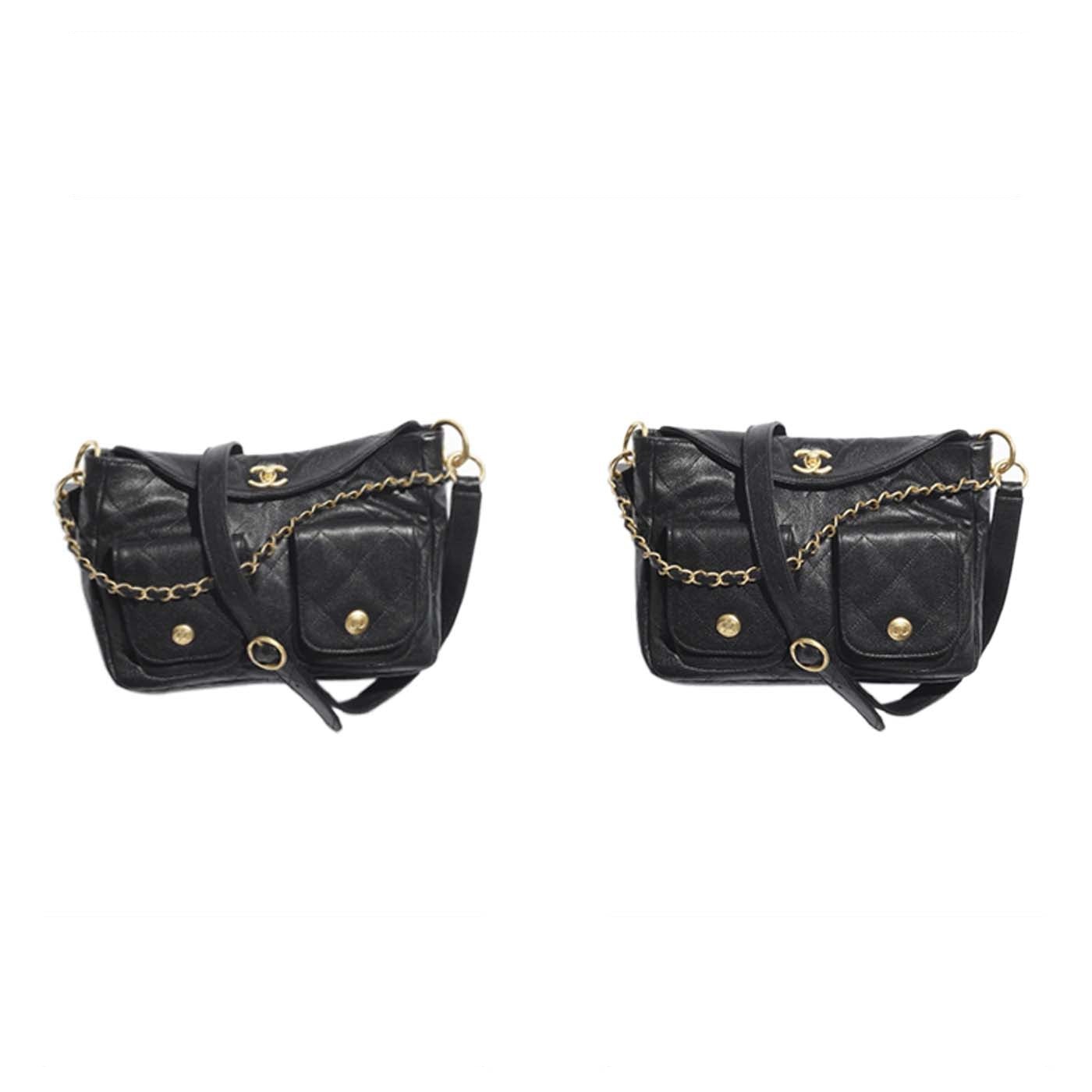 Seiden- und Satin-Taschenorganizer für Chanel 25 Hobo – 4 Fächer, Schwarz oder Individuell product image 6