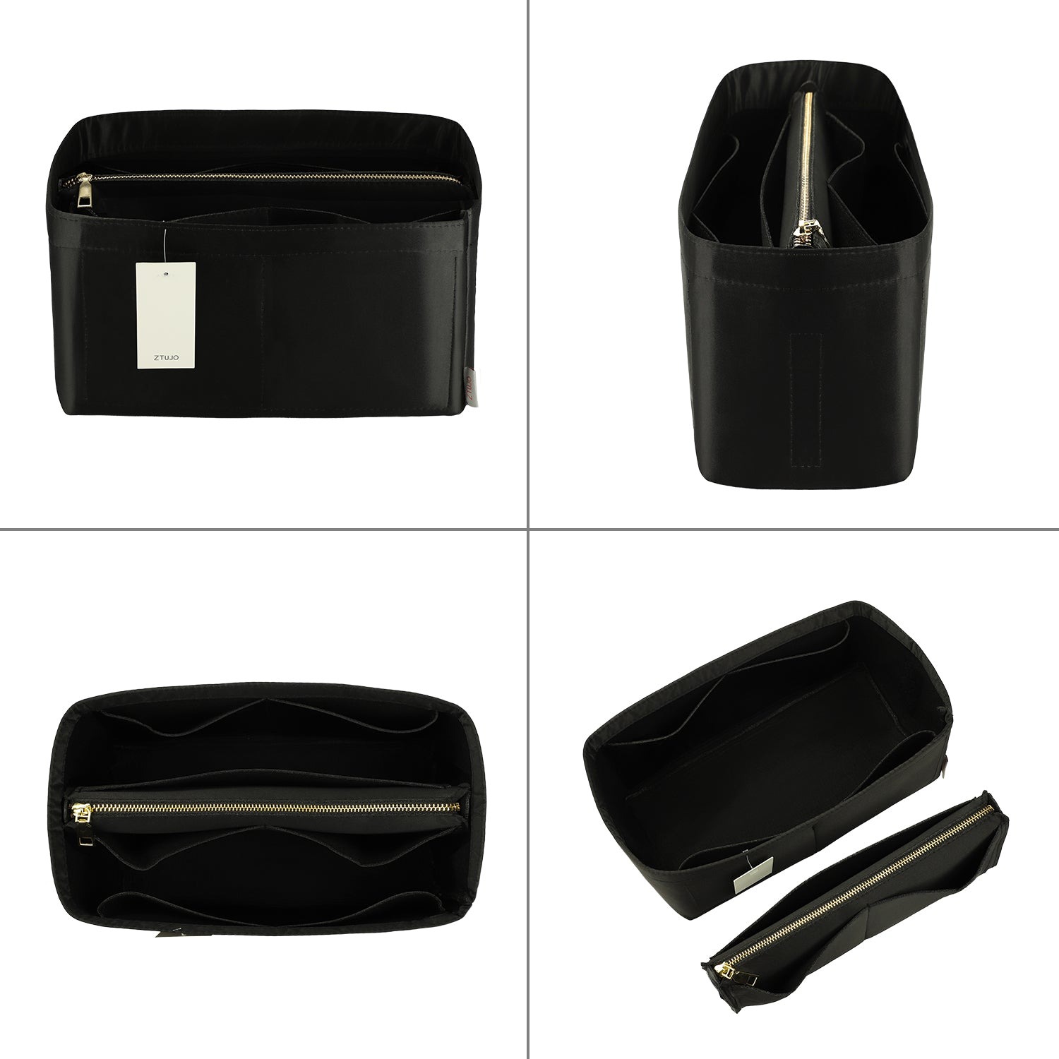 Silky Beutel-Organizer-Einsatz für Speedy, Neverfull, ONTHEGO Tote und mehr – 8 Fächer, 7 Größen product image 10