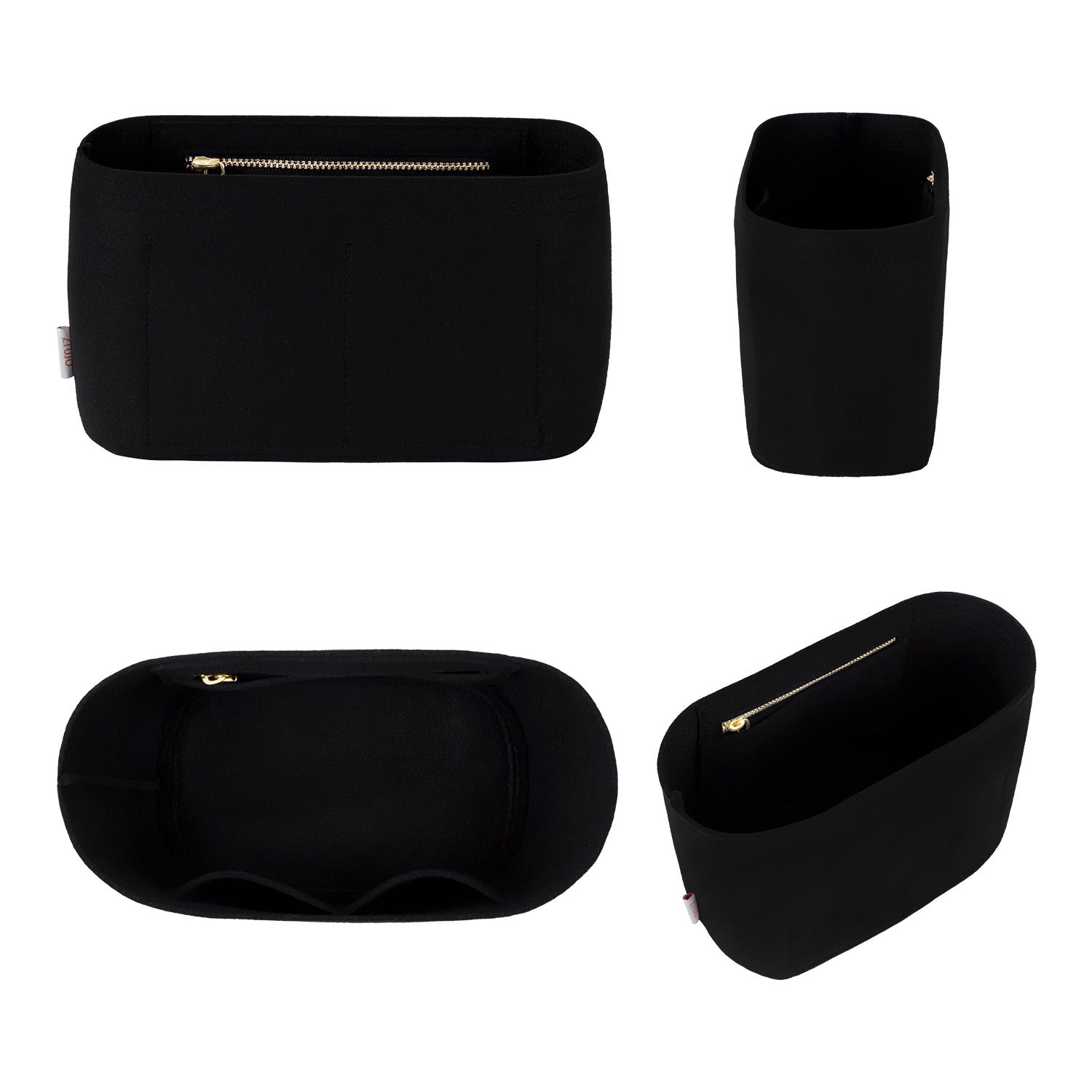 Organizer für Bottega Veneta BV Mini Wallace – Premium-Filzeinlage mit 4 Taschen detail image 1