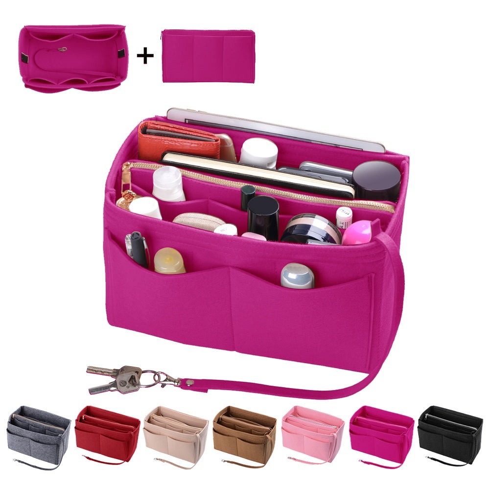 Taschenorganizer für LV Speedy Neverfull Tote – 6 Größen, Filz-Tascheneinsatz mit Reißverschluss product image 30