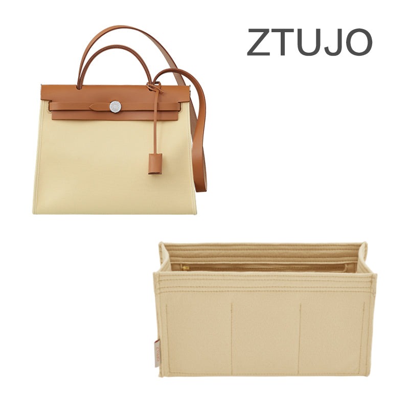 Taschenorganizer für Hermes Herbag Mini / 31 / 39 / New 39 – Filzeinlage mit 7 Fächern