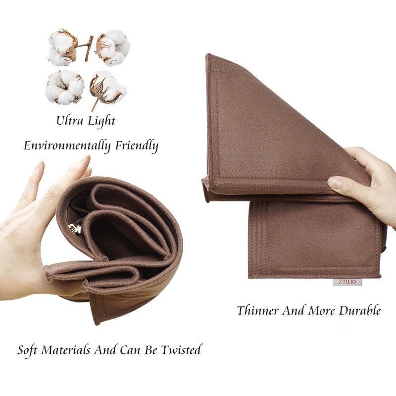 Taschenorganizer für LV ONTHEGO PM / MM / GM Perfekt – Einsatz mit 9 Fächern aus Filz product image 3