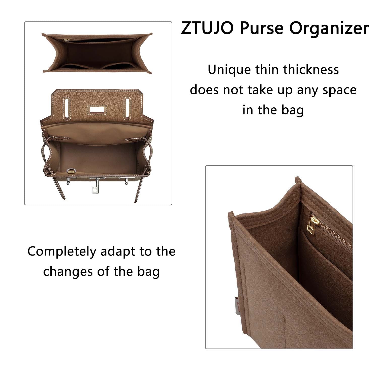 Premium Geldbörsen-Organizer für Hermes Hac a Dos Rucksack PM / GM product image 6