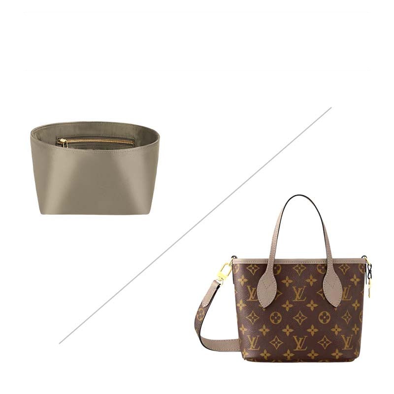 Einsatz für LV Neverfull Inside Out BB – Silks & Satins, 7 Fächer product image 7