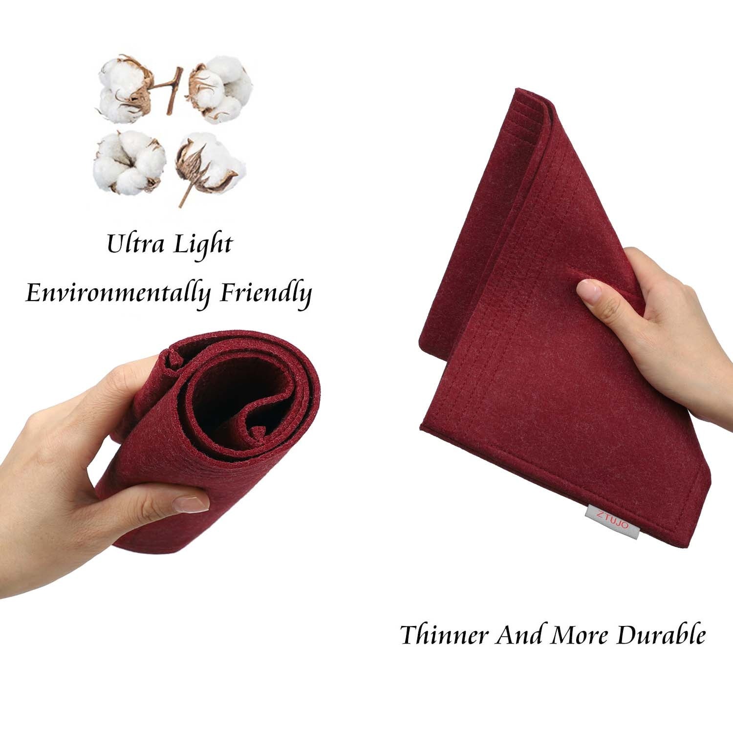 Premium Geldbörsen-Organizer für Chanel Classic Pouch 20 / 27 / 35 – Bordeaux oder Sonderfarbe product image 4