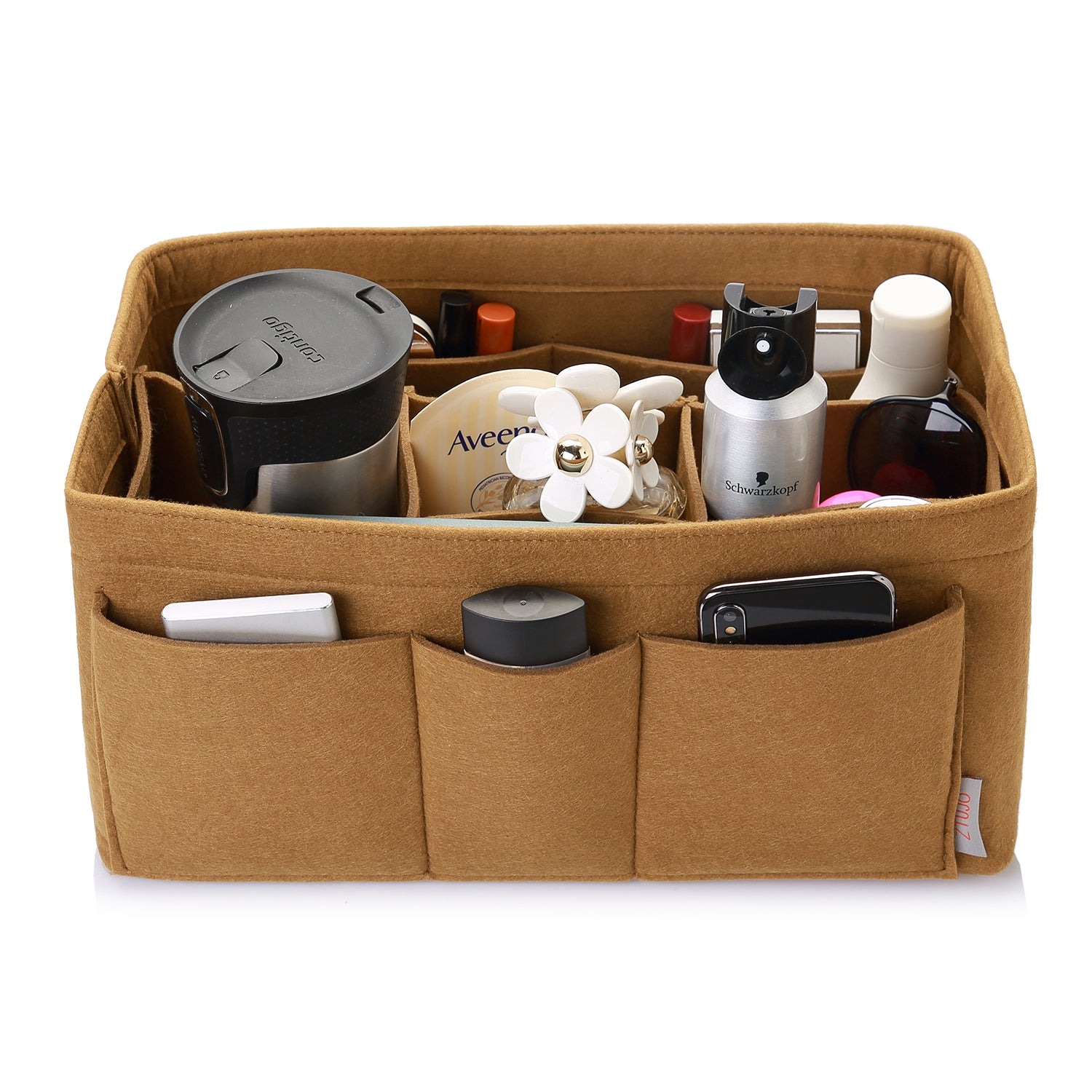 Filzeinlage-Beutelorganizer für Handtasche – Passt für LV Speedy 25 / 30 / 35 / 40, Neverfull MM / GM product image 42