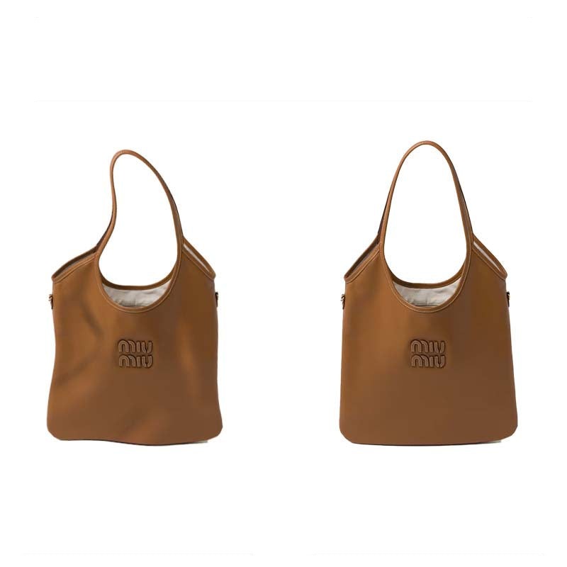 Taschenorganizer für Miu Miu Ivy Mini / Medium – Neues Seiden- und Satinmaterial, 2 Fächer, Goldbraun / Individuelle Farbe product image 8