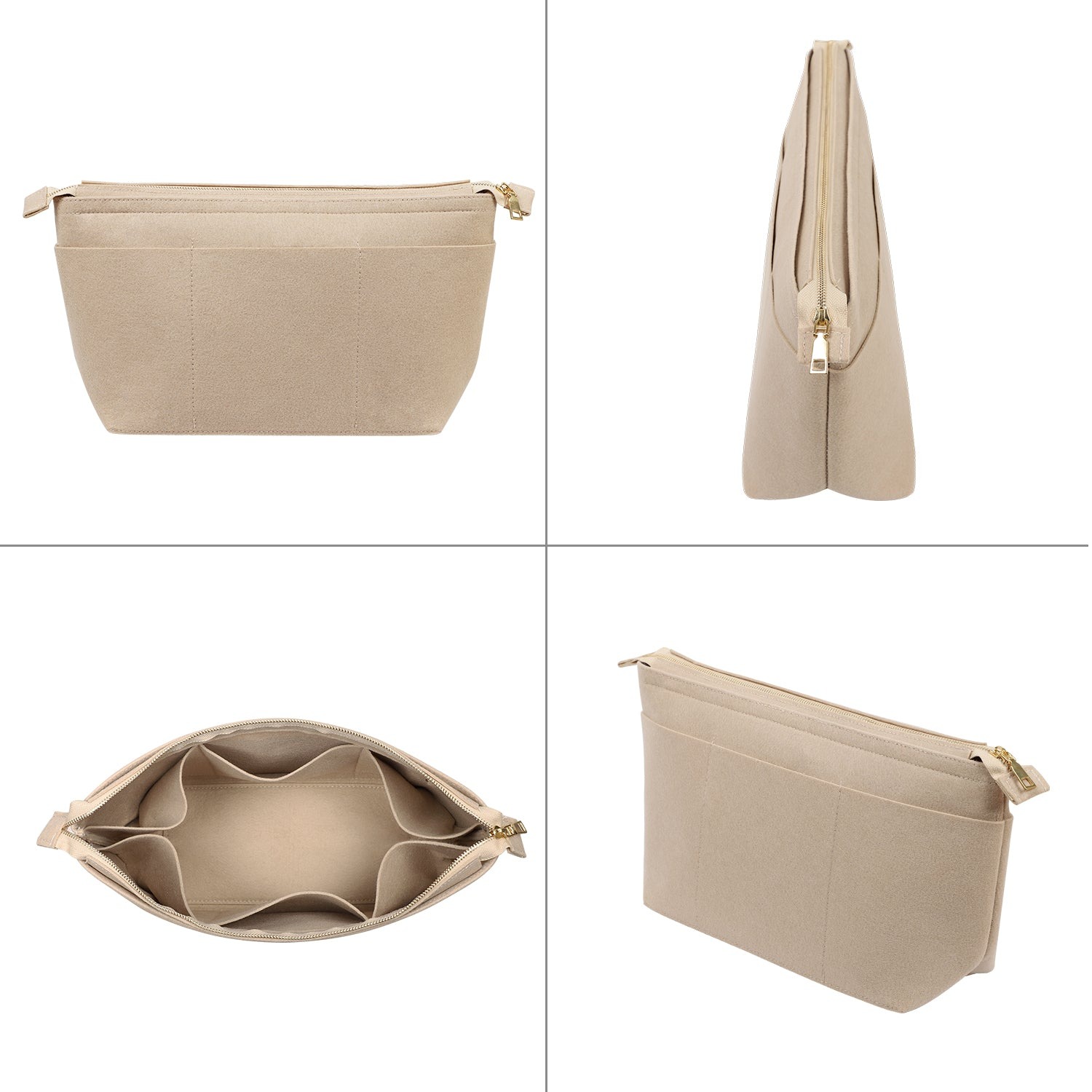 Filz-Handtaschenorganizer mit Schlüsselring-Armbändern für LV Speedy Neverfull Tote product image 6