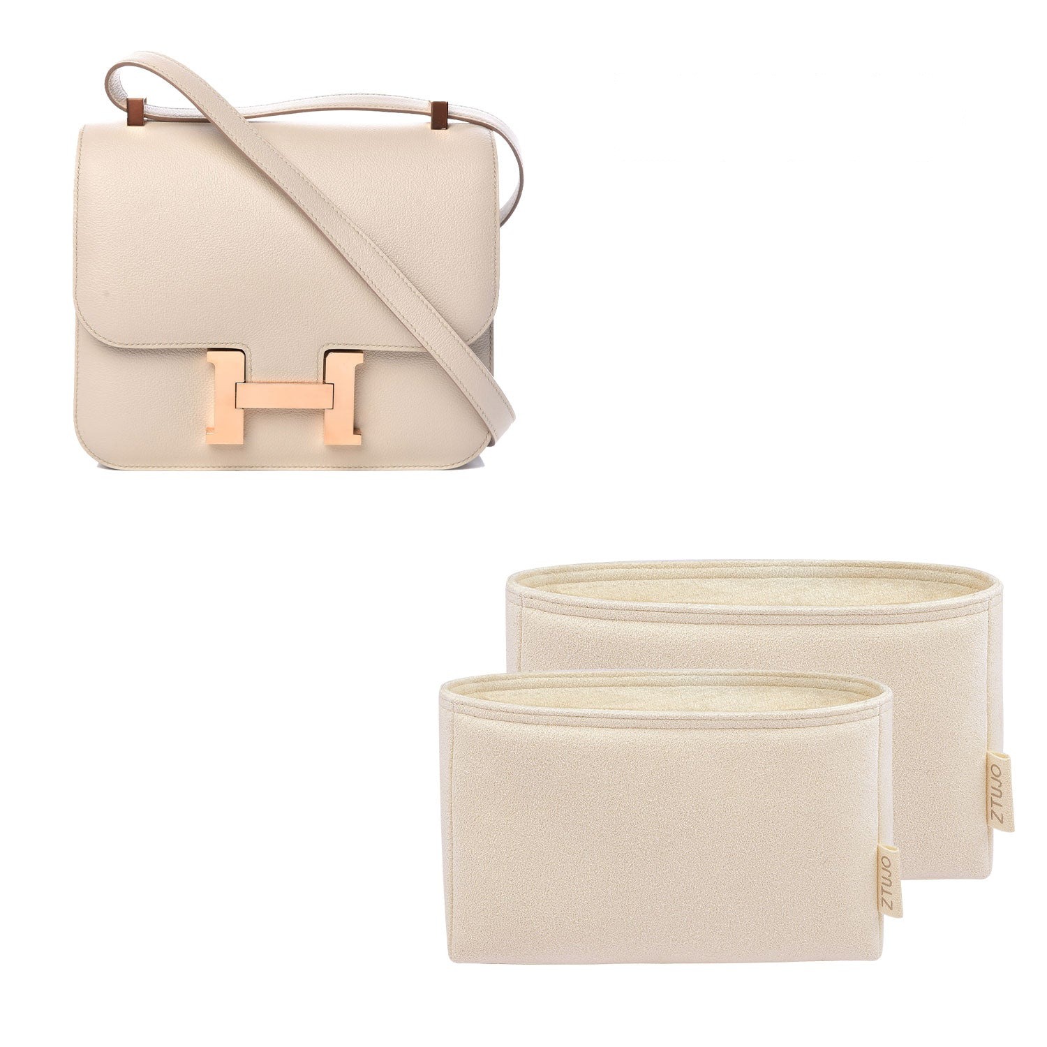 Taschenorganizer für Hermes Constance Mini / 24 – Premium-Material in Automobilqualität