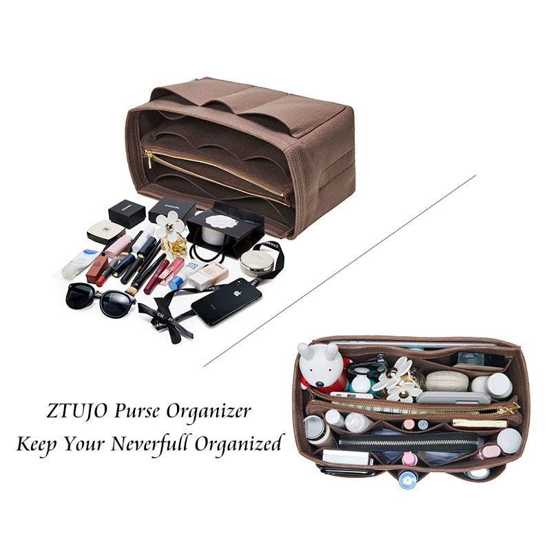 Organizer für LV Neverfull PM / MM / GM – Filzeinlage mit 13 Fächern product image 3