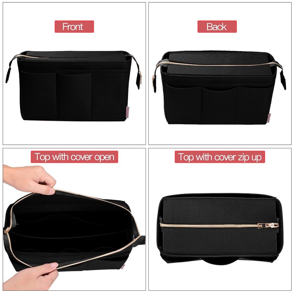 Organizer für Handtaschen mit abnehmbarem Reißverschlussdeckel für St. Louis PM und GM – Filzeinlage mit 9 Fächern product image 24