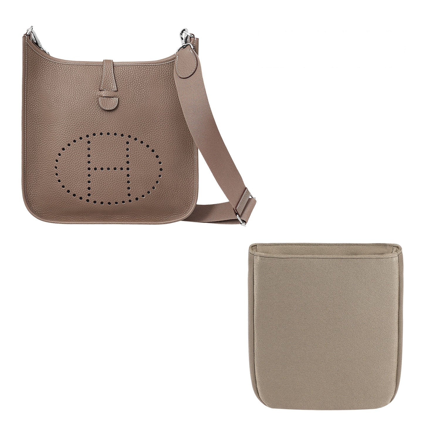 INNERBAG Taschenorganizer für Hermes Evelyne 16 / 23 / 29 / 33 – Silks and Satins