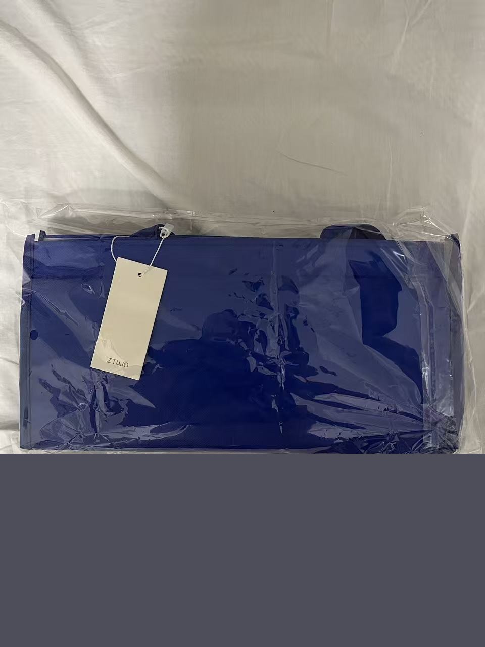 Wiederverwendbare Einkaufstaschen – Robuste faltbare Canvas-Tasche mit Henkeln product image 3