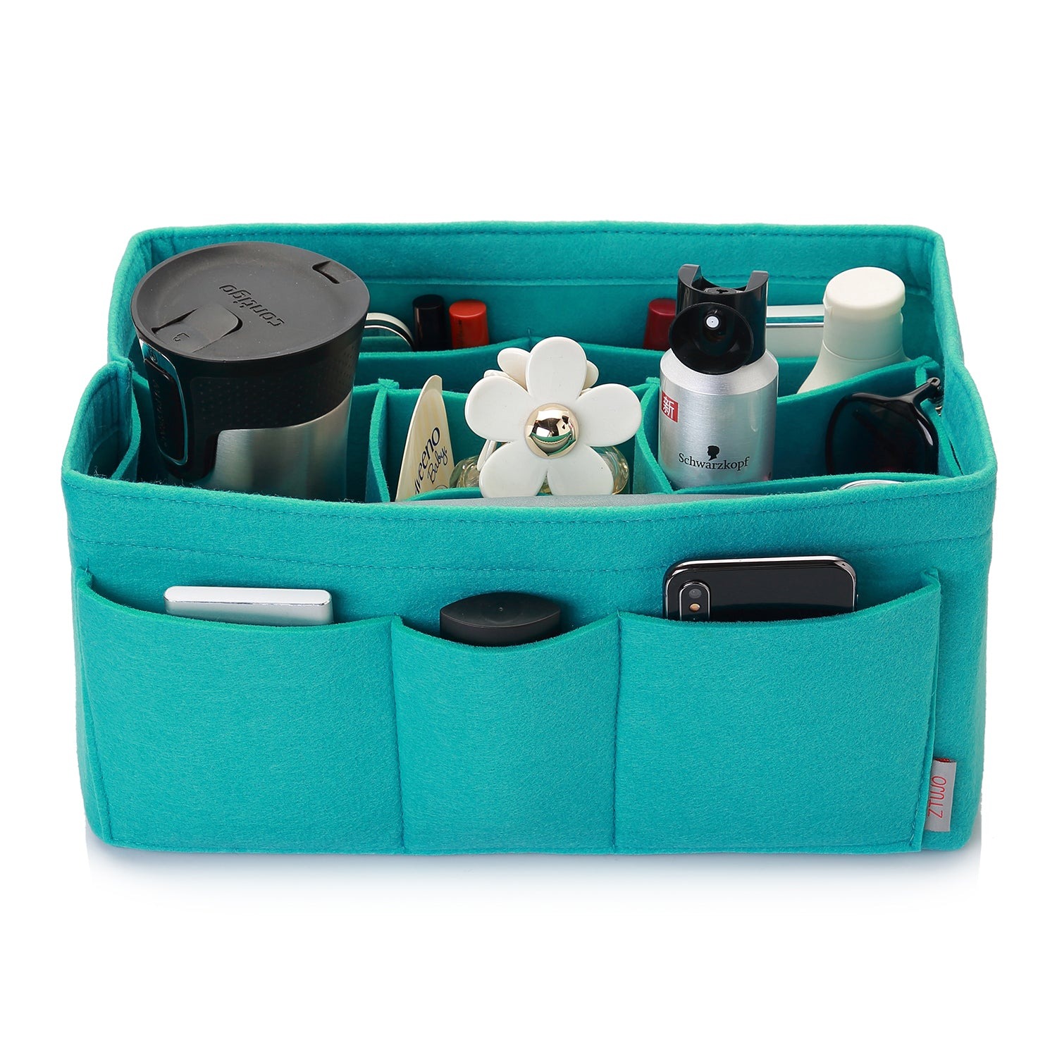 Filzeinlage-Beutelorganizer für Handtasche – Passt für LV Speedy 25 / 30 / 35 / 40, Neverfull MM / GM product image 98