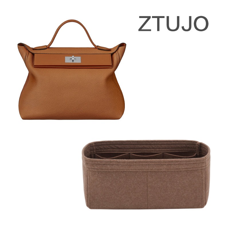 Premium-Taschenorganizer für Hermes 2424 Klein / Groß – 6 Fächer, weicher Filz product image 2