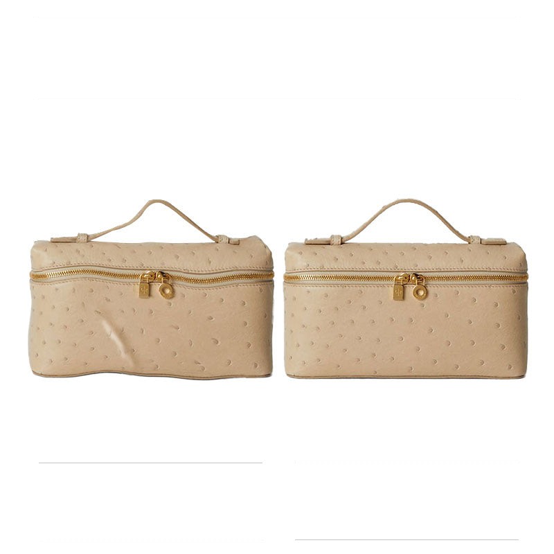 Premium Geldbörsen-Organizer für Loro Piana LP Extra Pocket L19 / L27 – 3 Fächer, Fleischgrau oder individuell detail image 4