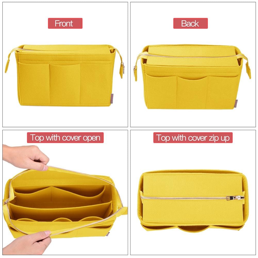 Organizer für Handtaschen mit abnehmbarem Reißverschlussdeckel für St. Louis PM und GM – Filzeinlage mit 9 Fächern product image 28