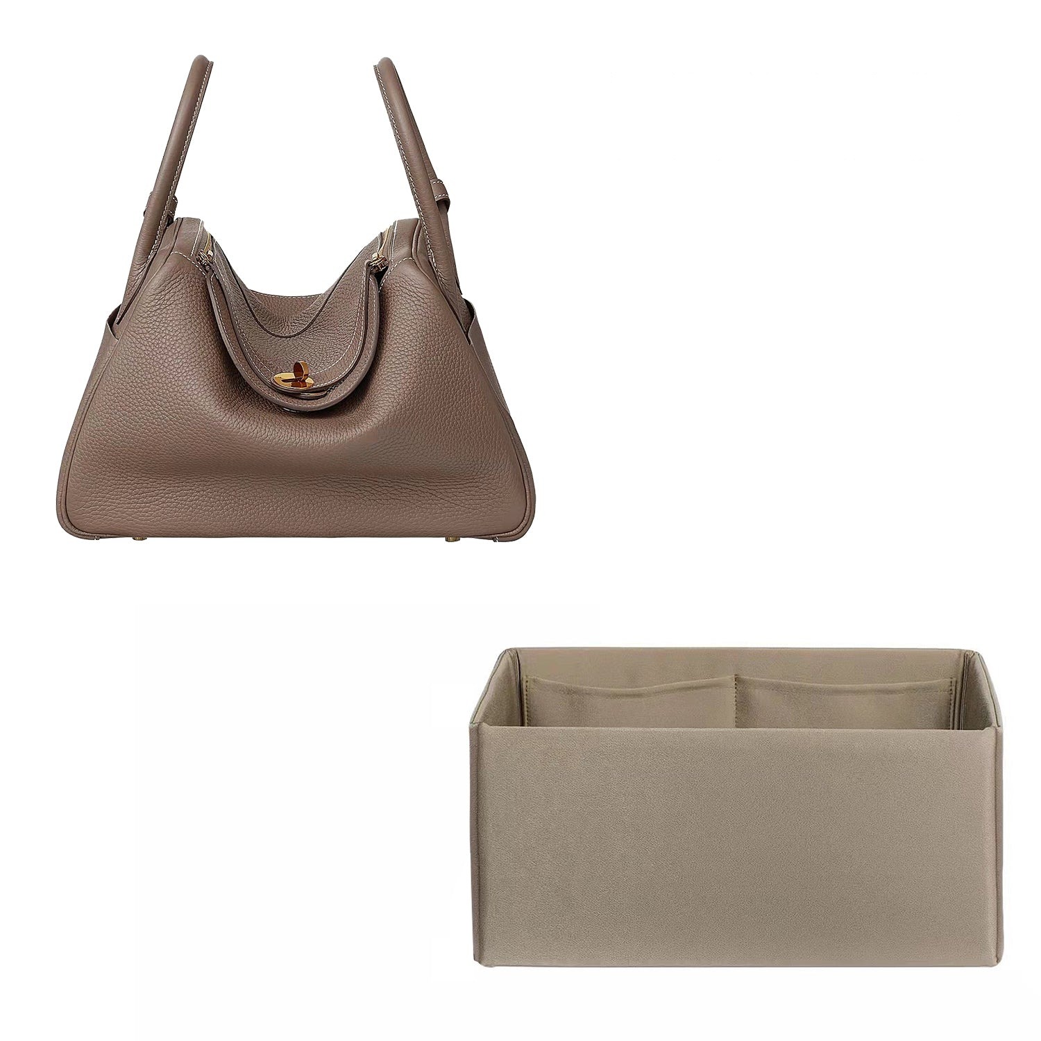 Seiden- & Satin-Taschenorganizer für Hermès Lindy Mini / 26 / 30 / 34