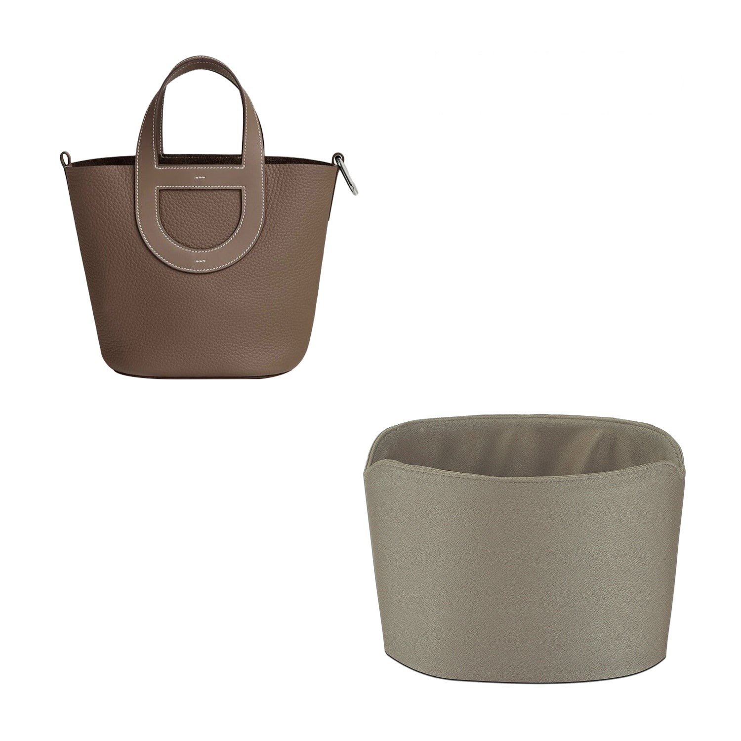 Taschenorganizer für Hermes In-The-Loop 18 / 23 – Silks & Satins, 3 Fächer