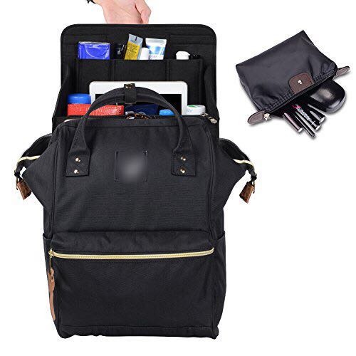 Filz-Organizer für Rucksäcke – Passend für runde und eckige Taschen, Beige/Grau/Kaffee/Schwarz detail image 5