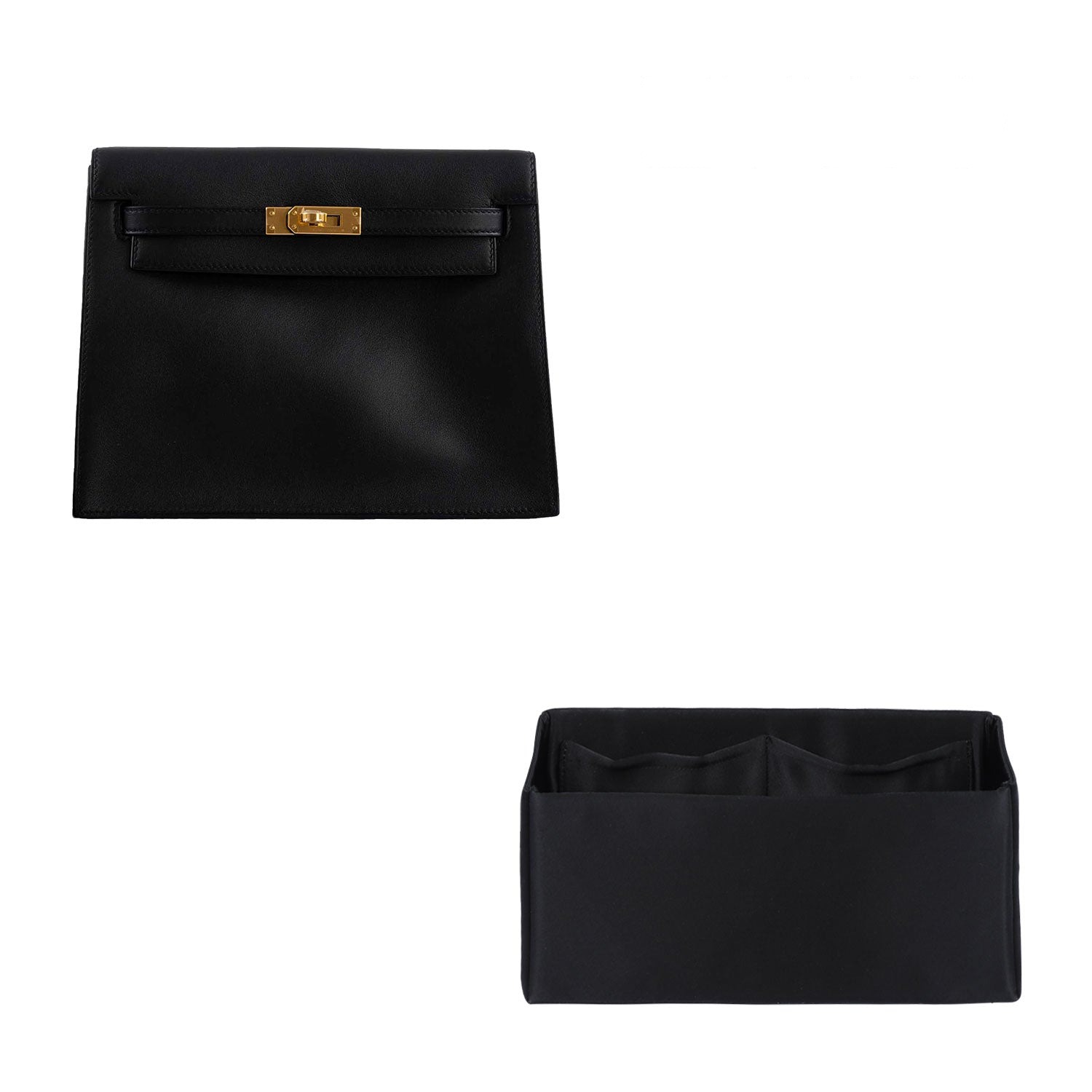 Seiden- & Satin-Taschenorganizer für Hermès Kelly Danse – 4 Fächer product image 8