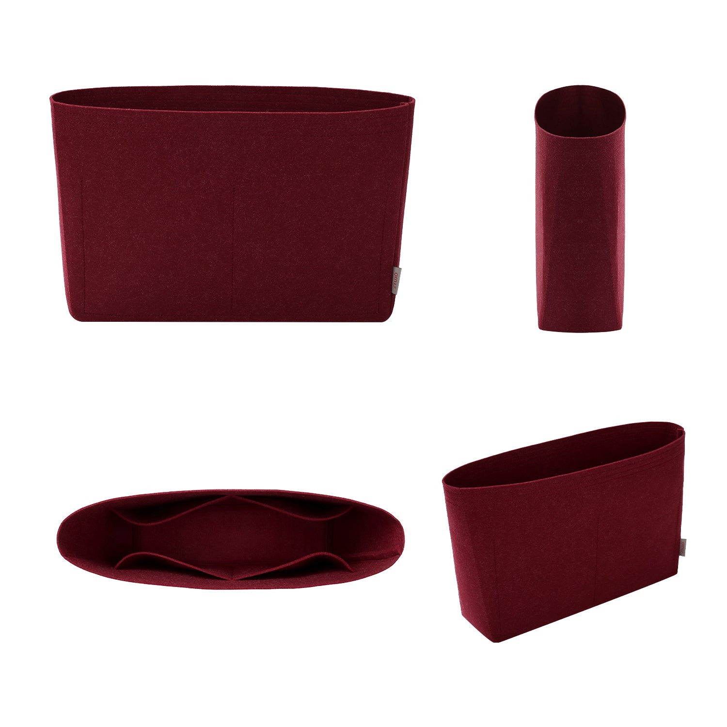 Premium Geldbörsen-Organizer für Chanel Maxi Hobo Bag – Weinrot / Individuelle Farbe product image 2
