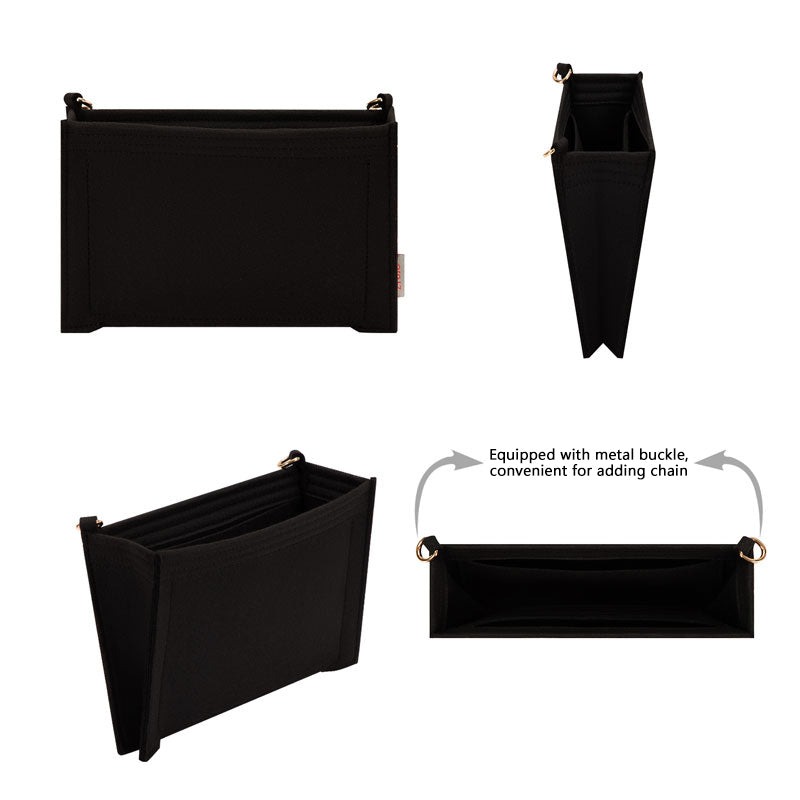 Handtaschen-Organizer für YSL Monogram Pouch Envelope Clutch – 2 Taschen, Filzeinlage product image 2