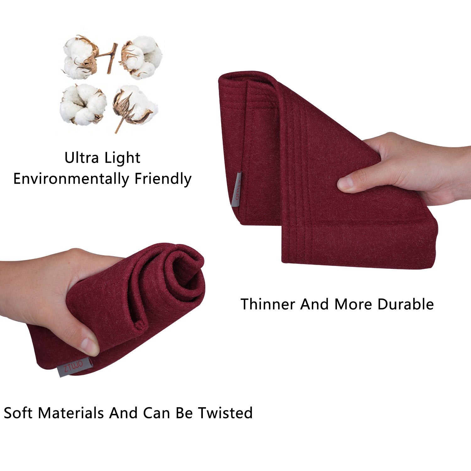 Premium Handtaschen-Organizer für LV Montaigne BB / MM – Filzeinlage mit 5 Taschen product image 3
