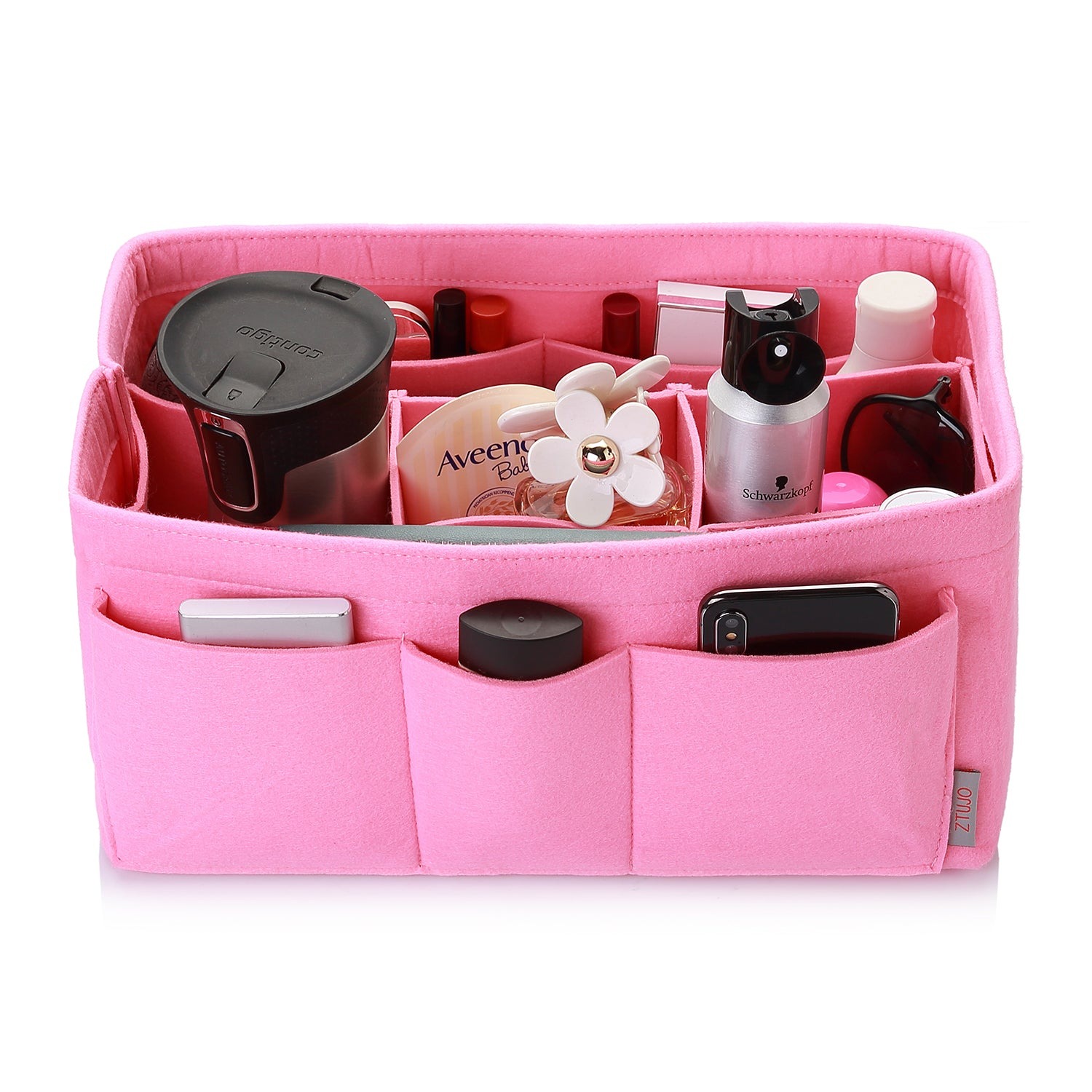 Filzeinlage-Beutelorganizer für Handtasche – Passt für LV Speedy 25 / 30 / 35 / 40, Neverfull MM / GM product image 50
