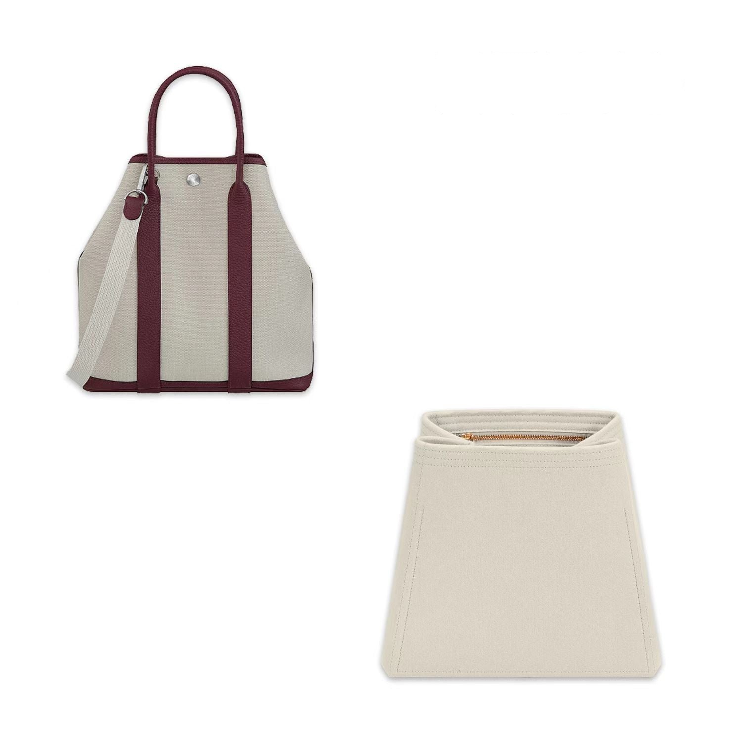 INNERBAG Geldbörsen-Organizer für Hermes Garden File 28