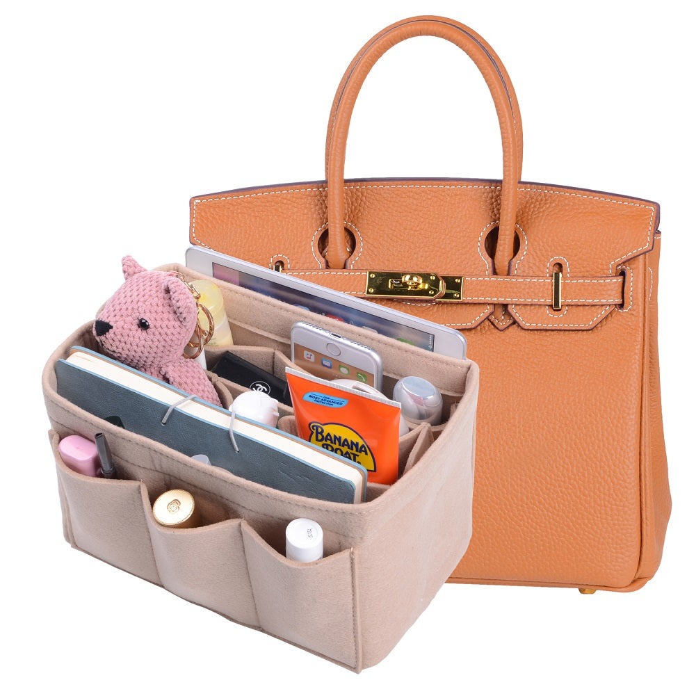 Organizer für Handtaschen mit eingenähtem Boden für Hermes Birkin 30/35 product image 13