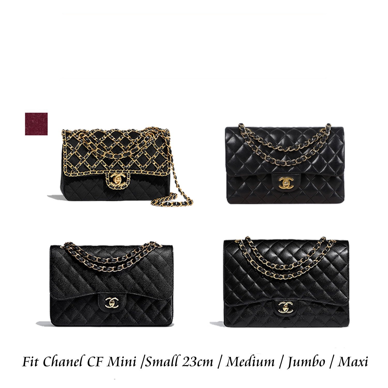 Taschenorganizer für CHANEL CF Mini Square / Mini / Small 23cm / Medium / Jumbo / Maxi product image 6