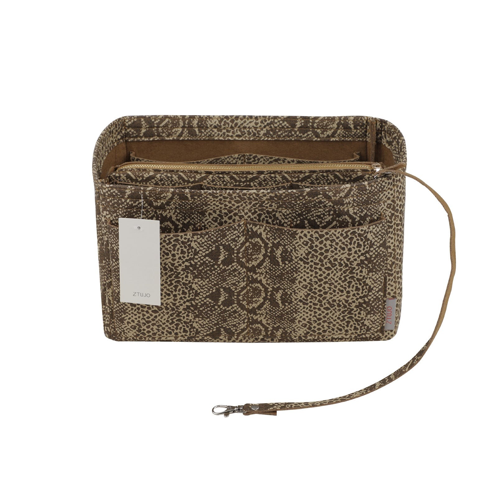Taschenorganizer für LV Speedy Neverfull Tote – 6 Größen, Filz-Tascheneinsatz mit Reißverschluss product image 109