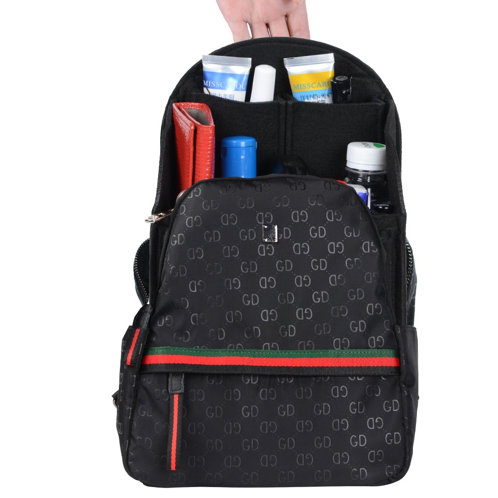 Filz-Organizer für Rucksäcke – Passend für runde und eckige Taschen, Beige/Grau/Kaffee/Schwarz product image 45