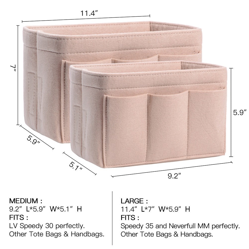 Organizer für Handtaschen mit eingenähtem Boden für Hermes Birkin 30/35 product image 15