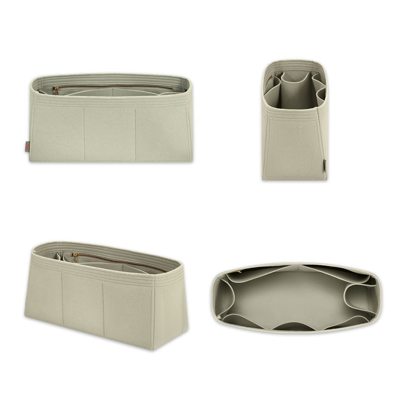 Taschenorganizer für Goyard Hardy – 8-taschen Filzeinlage, Warmgrau / Sonderfarbe product image 2