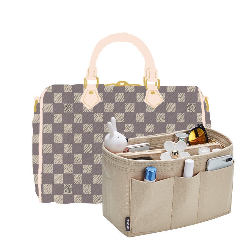 Organizer für LV Speedy Nano / 25 / 30 / 35 – 13-tascheneinsatz aus Filz product image 9