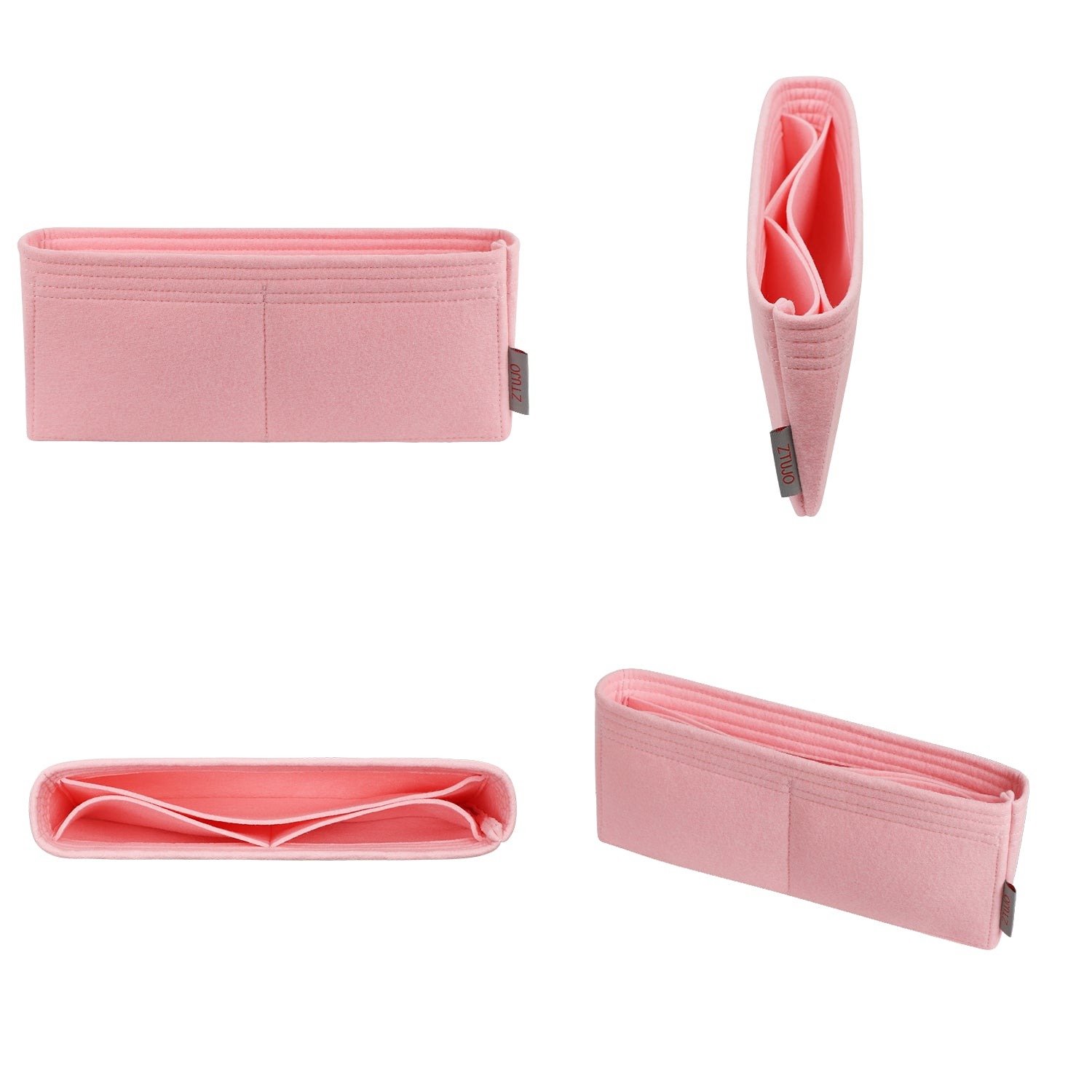 Taschenorganizer für Hermes Jige Elan 29 Clutch – Premium-Filzeinlage mit 4 Fächern product image 2