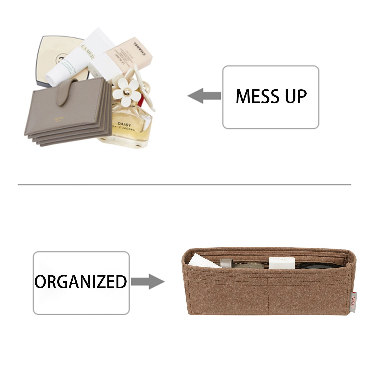 Taschenorganizer für Fendi Baguette Mini (19) / Medium (26) / Large (33) product image 5