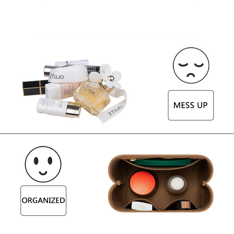 Premium Geldbörsen-Organizer für Celine Bucket Small / Medium – Hellbraun oder Individualfarbe product image 6