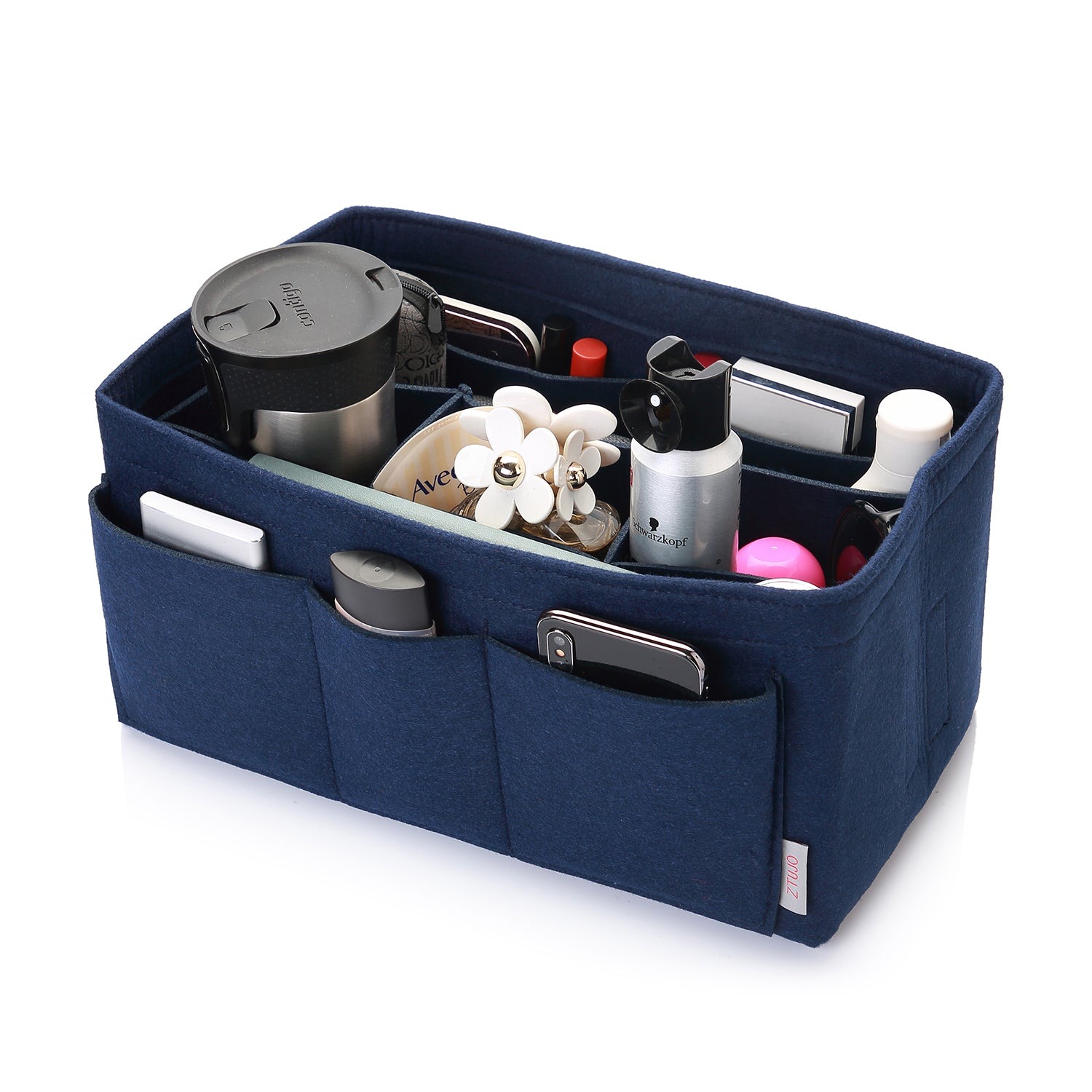 Filzeinlage-Beutelorganizer für Handtasche – Passt für LV Speedy 25 / 30 / 35 / 40, Neverfull MM / GM product image 89
