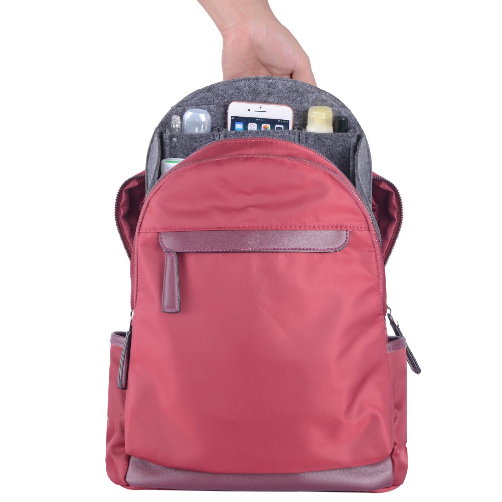 Filz-Organizer für Rucksäcke – Passend für runde und eckige Taschen, Beige/Grau/Kaffee/Schwarz product image 38