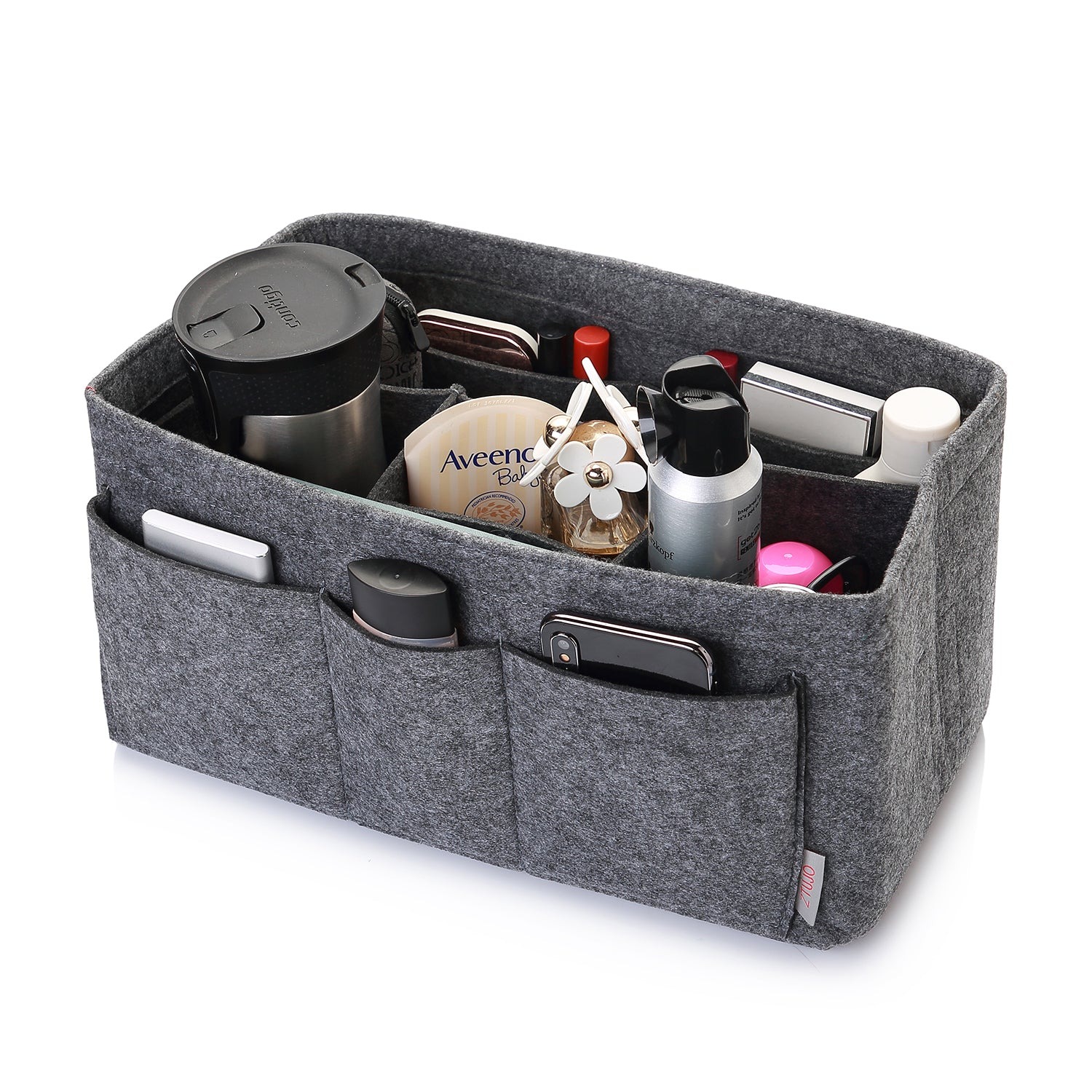 Filzeinlage-Beutelorganizer für Handtasche – Passt für LV Speedy 25 / 30 / 35 / 40, Neverfull MM / GM product image 25